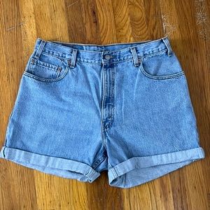CUSTOM Levi’s shorts